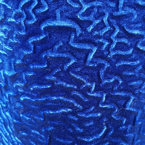 Picadilly Blue Velvet top - Picture 3 of 5